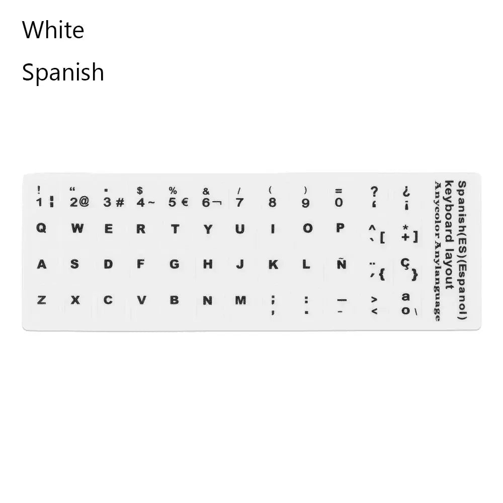 Multi-Language Keyboard Sticker Set