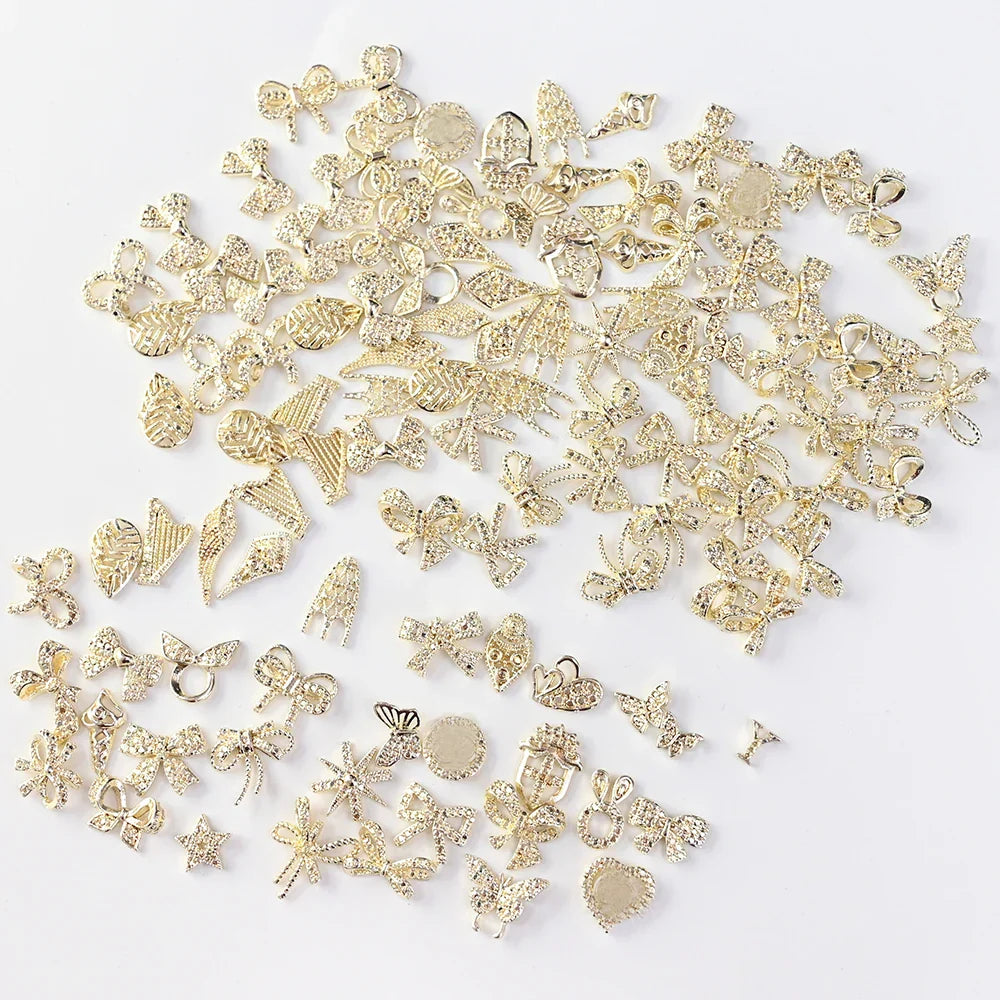 50pcs 3D Nail Art Charms