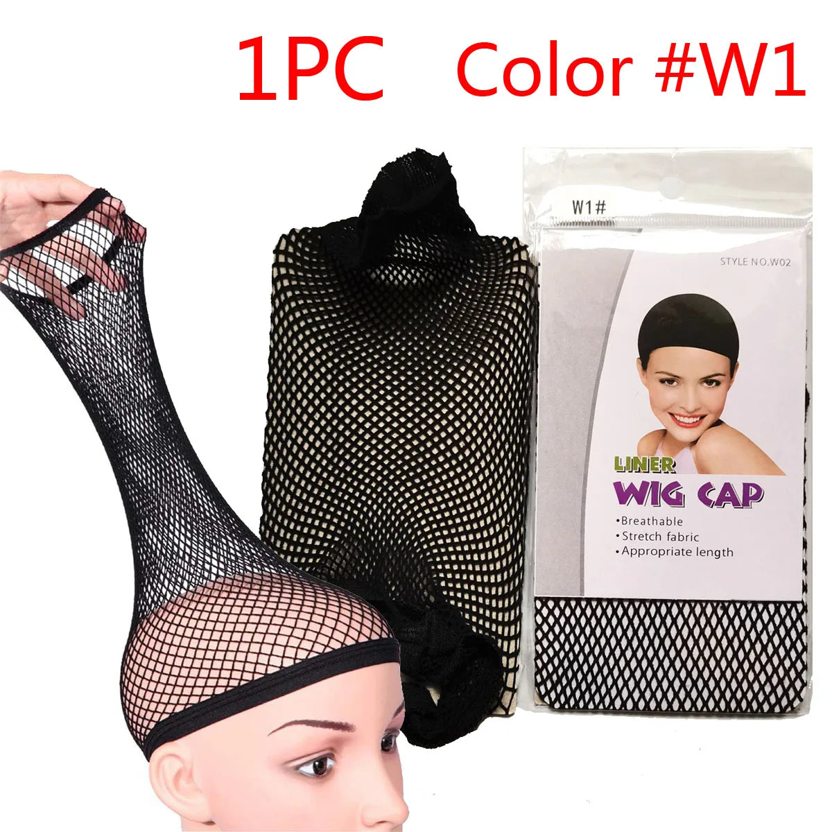 Stretchable Nylon Wig Cap