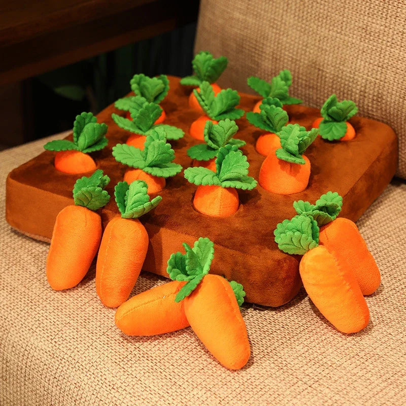 2-in-1 Carrot Dog Toy
