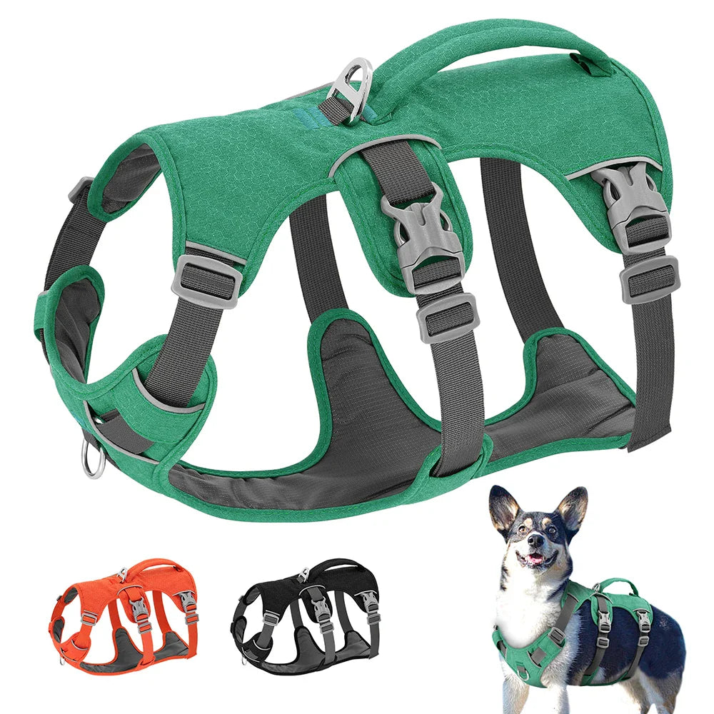Reflective Nylon Dog Harness Vest