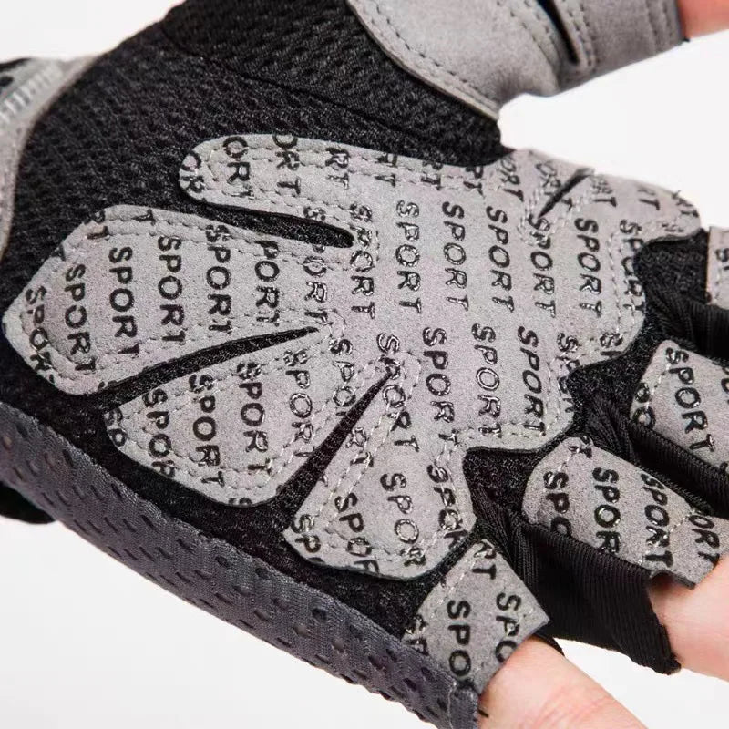 Unisex Half Finger Fitness Gloves