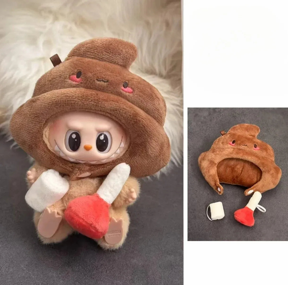 Cute Milk Outfits for Labubu