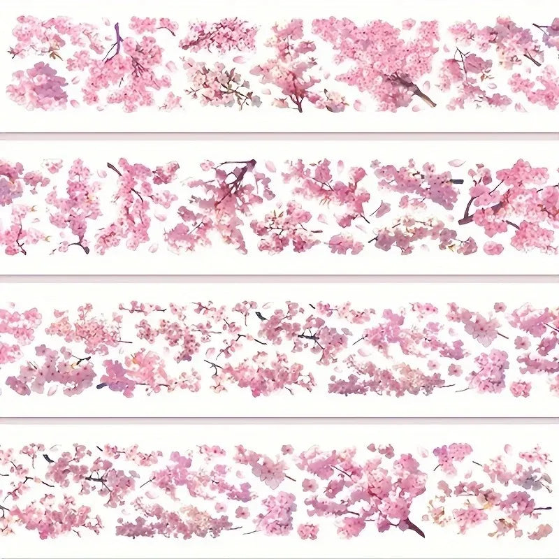 Sakura Pink Flower Decorative Tape