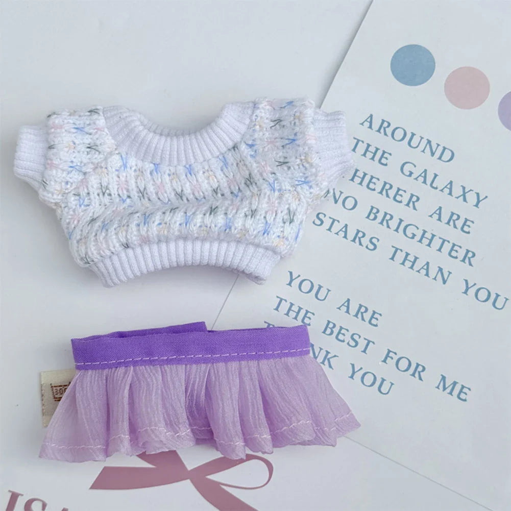 Labubu Color Match Sweater Dress