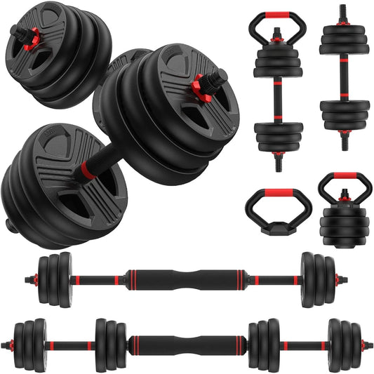 4-in-1 Adjustable Dumbbell Set