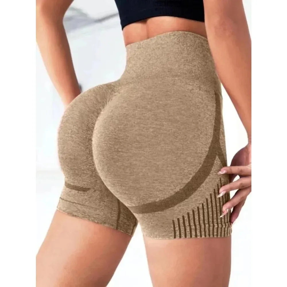 High Waist Yoga Shorts