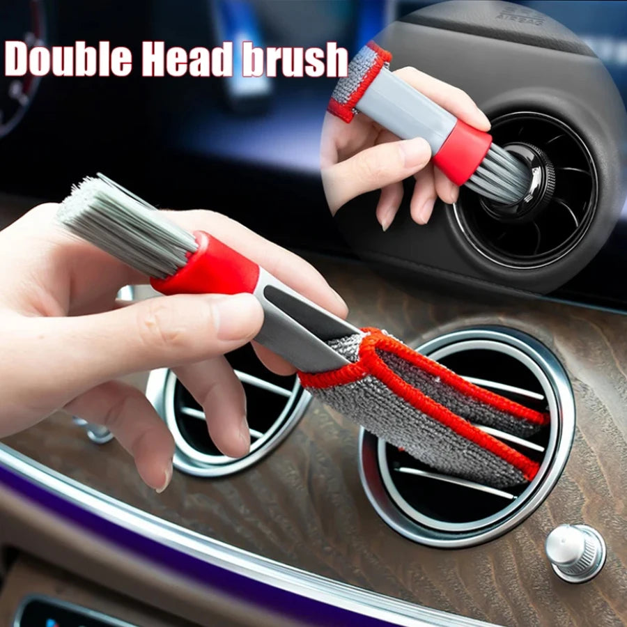 Soft Dual Head Car Cleaning Brush