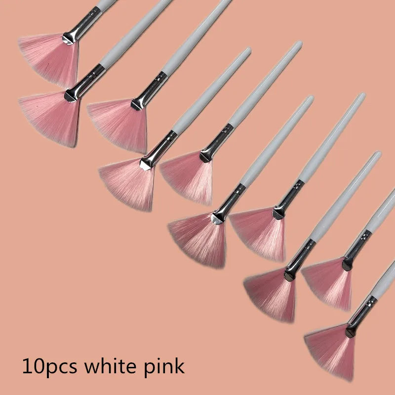 Fan Shape Foundation Makeup Brushes
