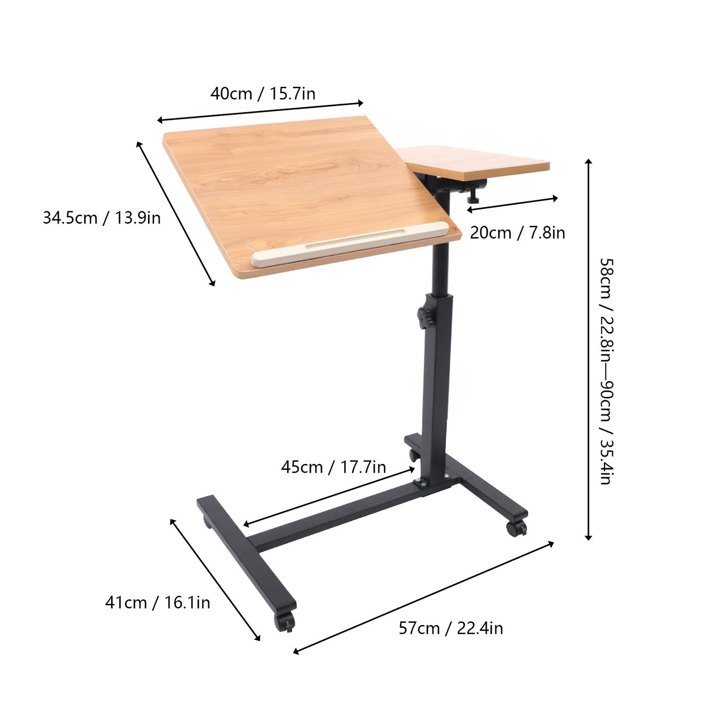 Adjustable 360° Rotating Laptop Desk