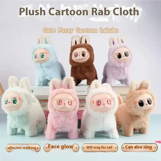 Electric Labubu Singing Glowing Plush Toy