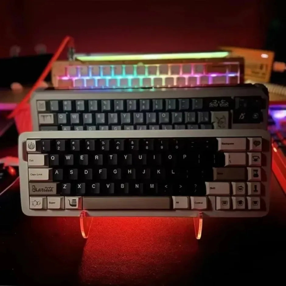 Transparent Acrylic Keyboard Stand