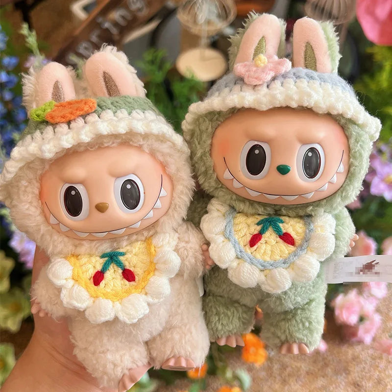 Labubu Bib & Hairband Outfit Set