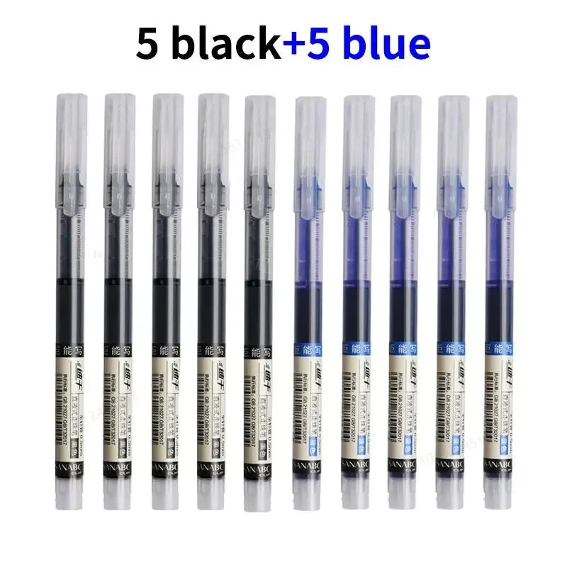10Pcs High Quality Gel Pens