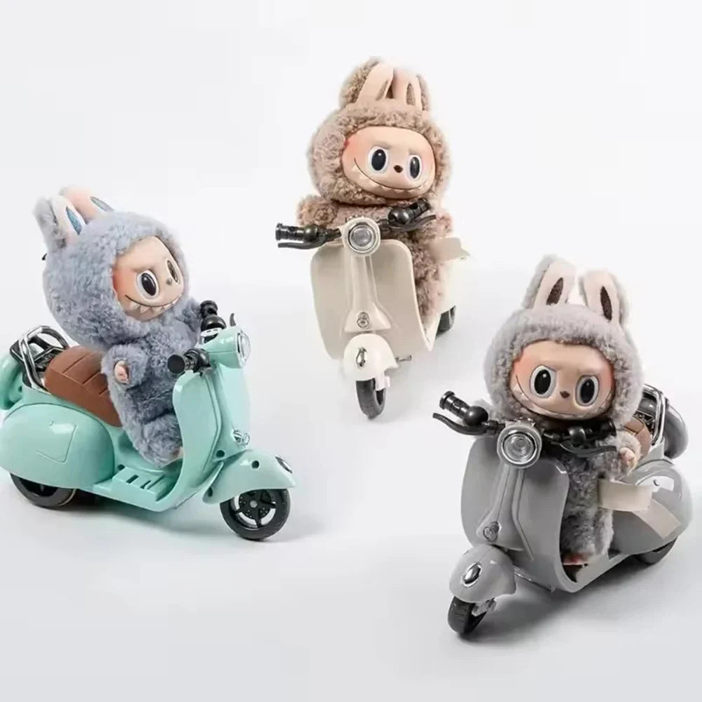 Labubu Mini Electric Motorcycle Toy