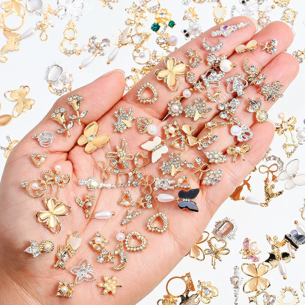 50pcs 3D Nail Art Charms