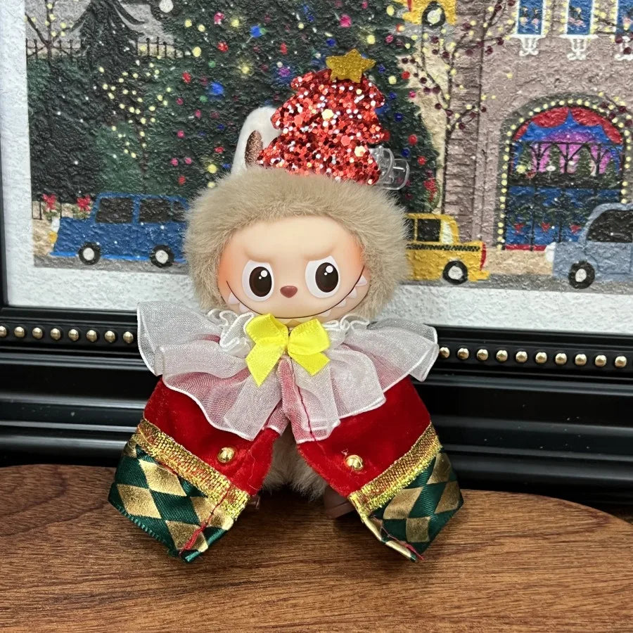 Labubu Christmas Strap Pants Set