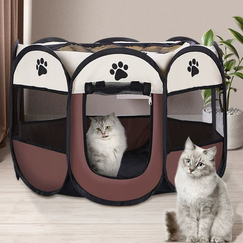 Foldable Portable Pet Tent Cage