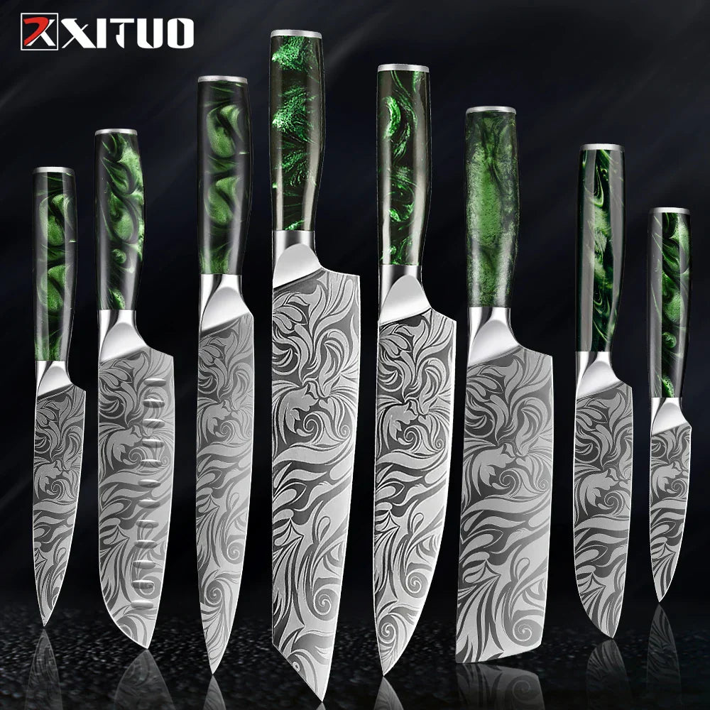 XITUO Stainless Steel Knife Set