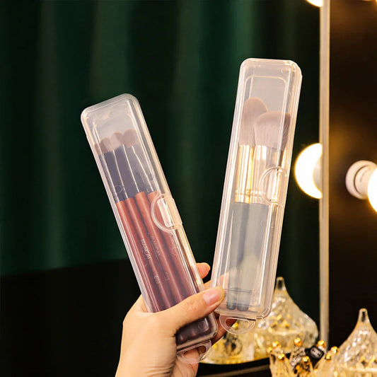 Portable Flip-Top Brush Organizer