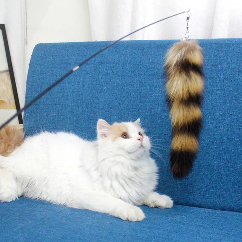 Feather Cat Teaser Stick Toy
