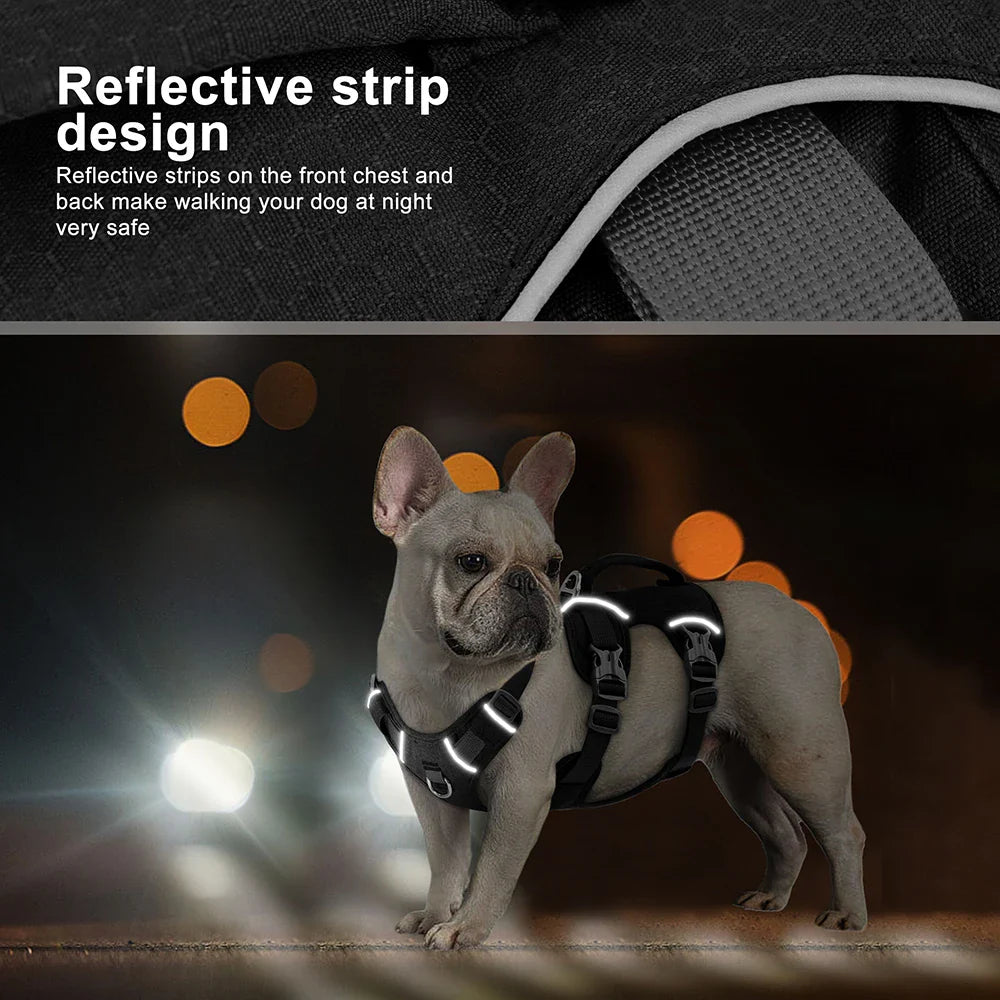 Escape-Proof Reflective Dog Harness