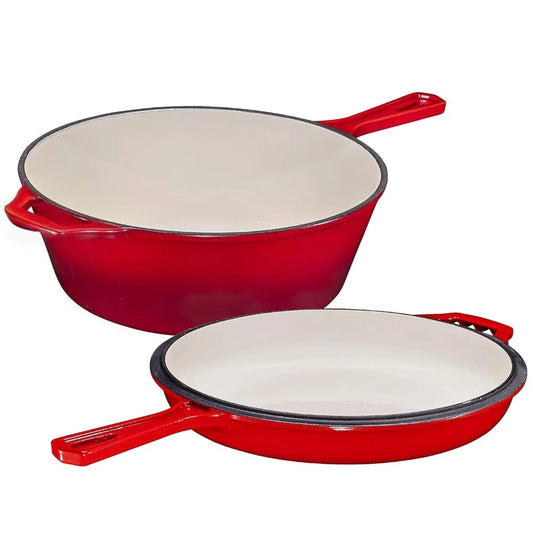 Cast Iron Skillet with Lid