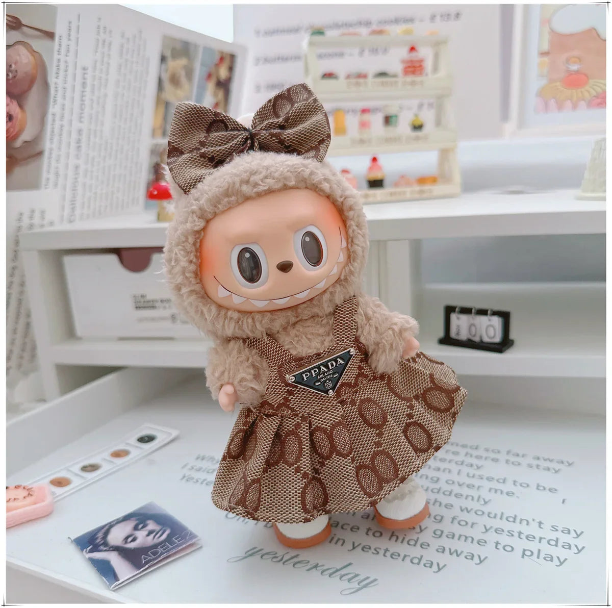 Labubu Sitting Party Outfit Set