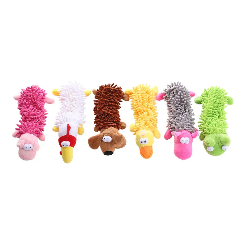 Plush Sound Dog Chew Toy