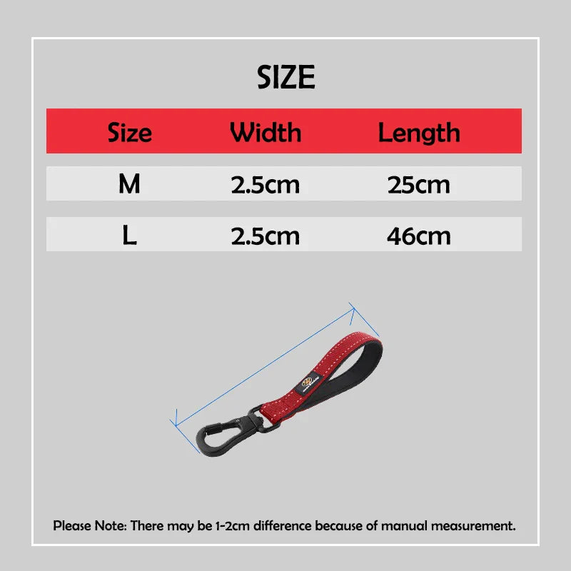 Reflective Nylon Dog Training Leash