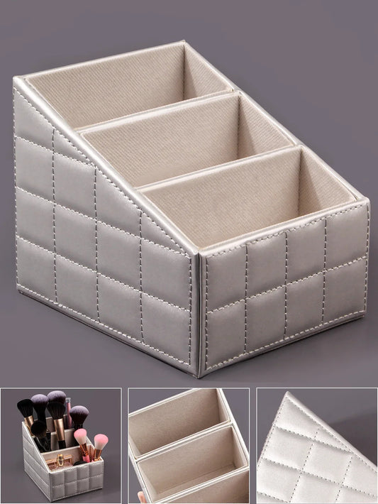 Large Capacity PU Brush Organizer