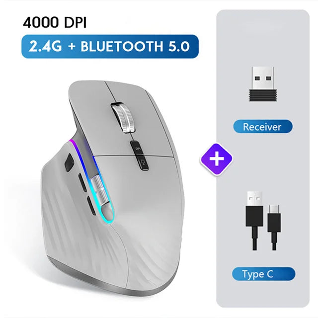 JOMAA RGB Bluetooth Wireless Mouse