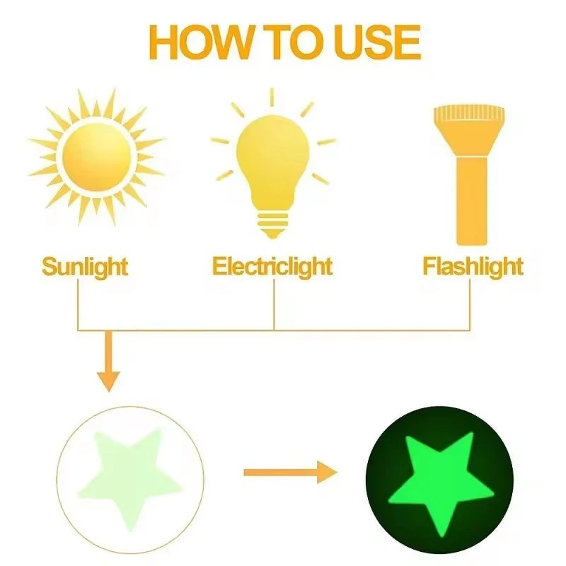 Glow in The Dark Stars