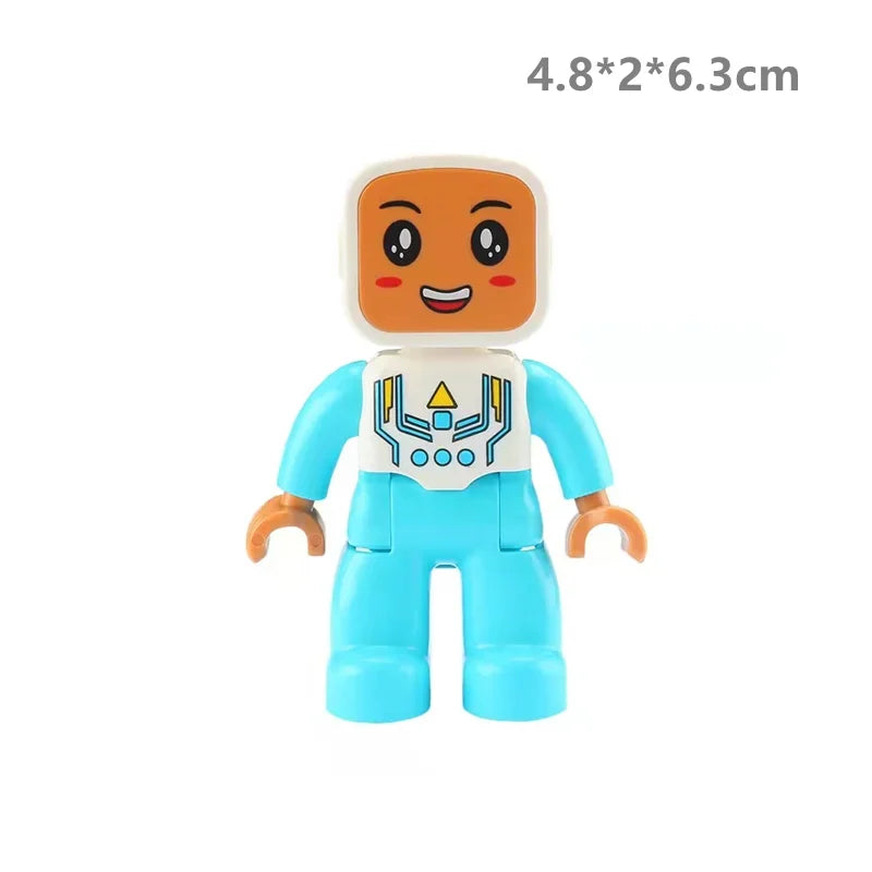 City Careers Action Figures Blocks