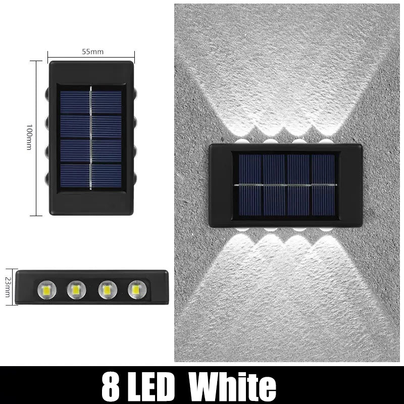 Solar Outdoor LED Wall Lights