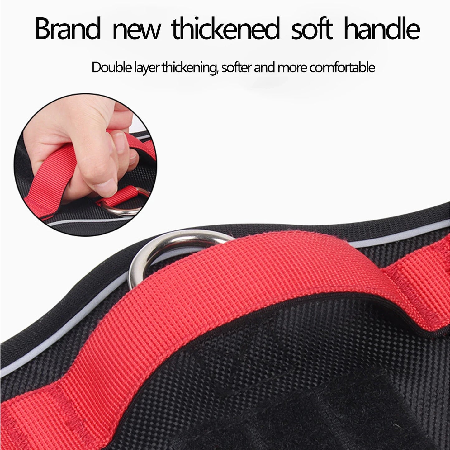 Tactical Reflective Large Dog Harness