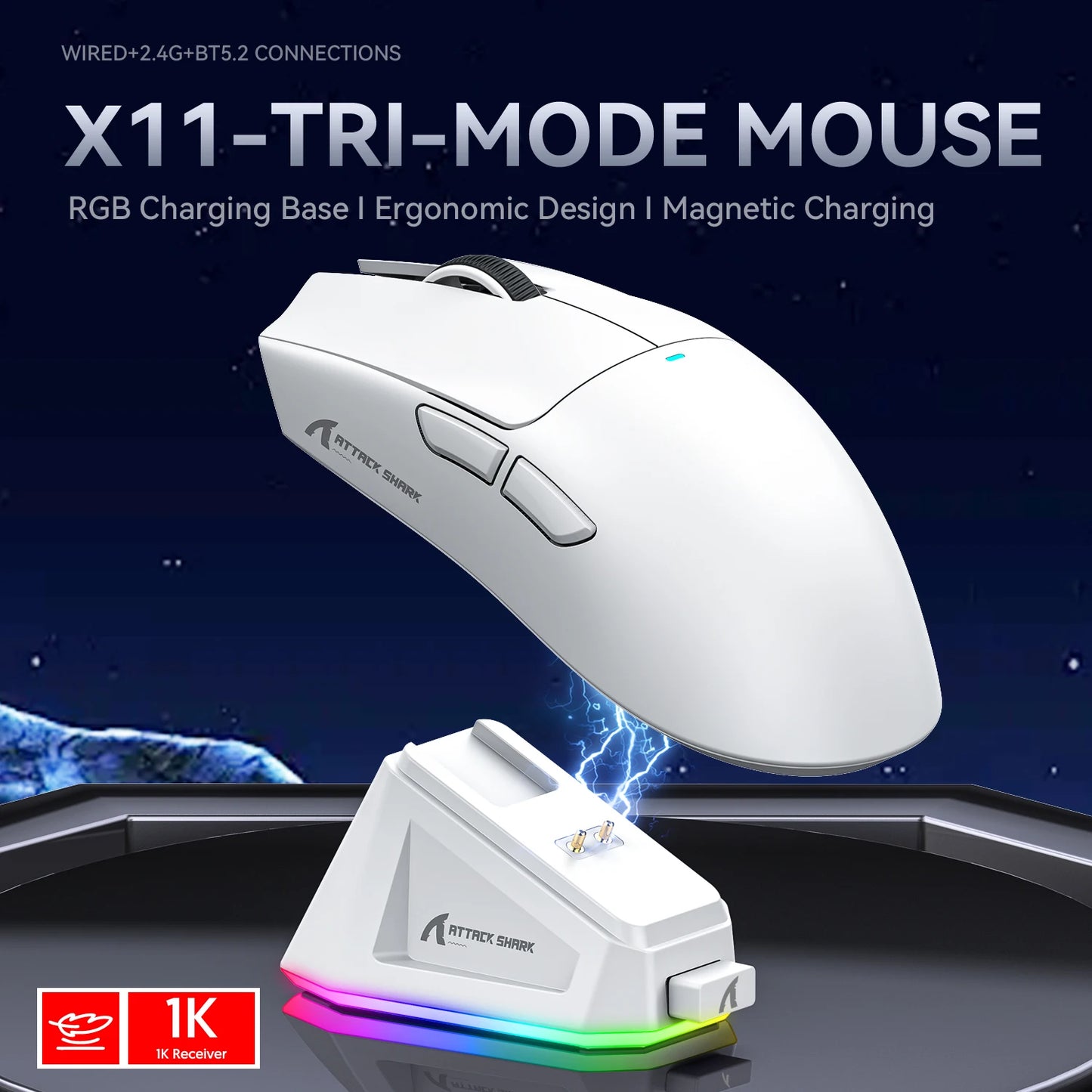 ATTACK SHARK X11 Gaming Mouse