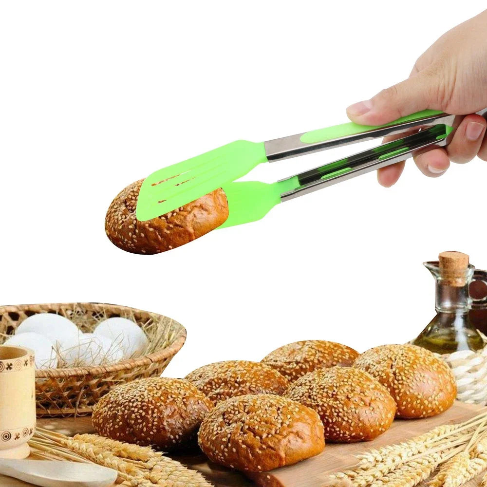 Non-Stick Stainless Steel Tongs