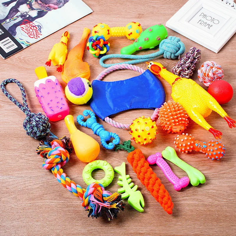 Interactive Dog Toy Kit Set