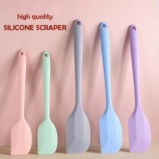 Heat-Resistant Silicone Cream Spatula