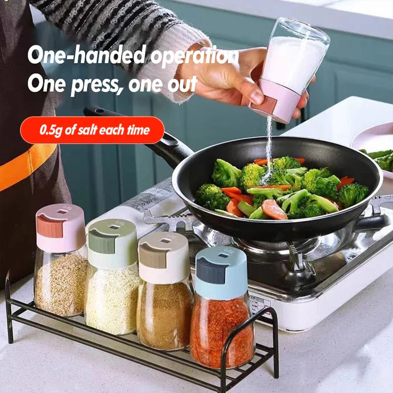 Press Control Seasoning Bottle