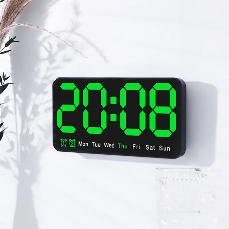 Voice Control Large LED Clock