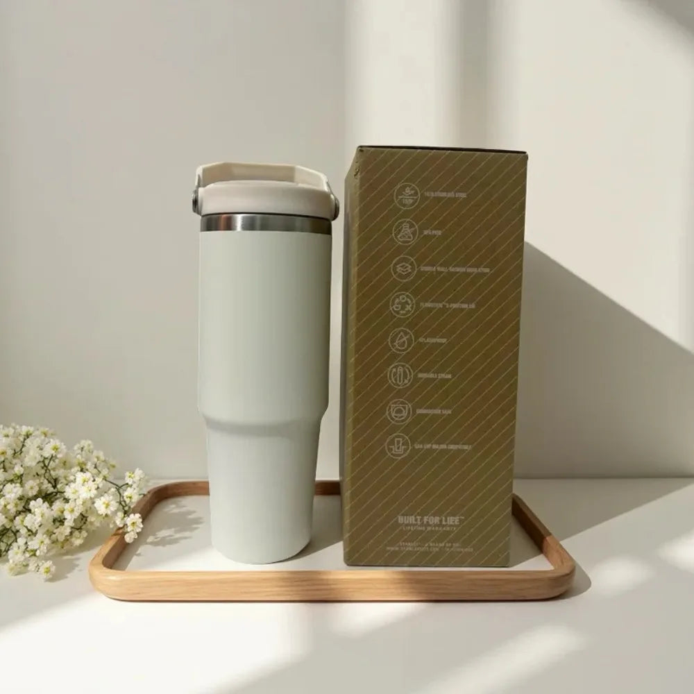 Stanley Tumbler Leopard Cup