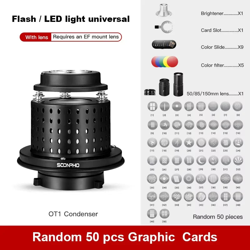 SOONPHO OT1 Bowens Mount Snoot