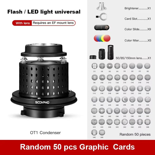 SOONPHO OT1 Bowens Mount Snoot