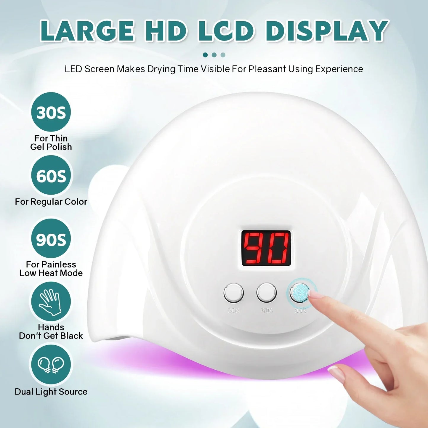 72W Professional UV Nail Lamp