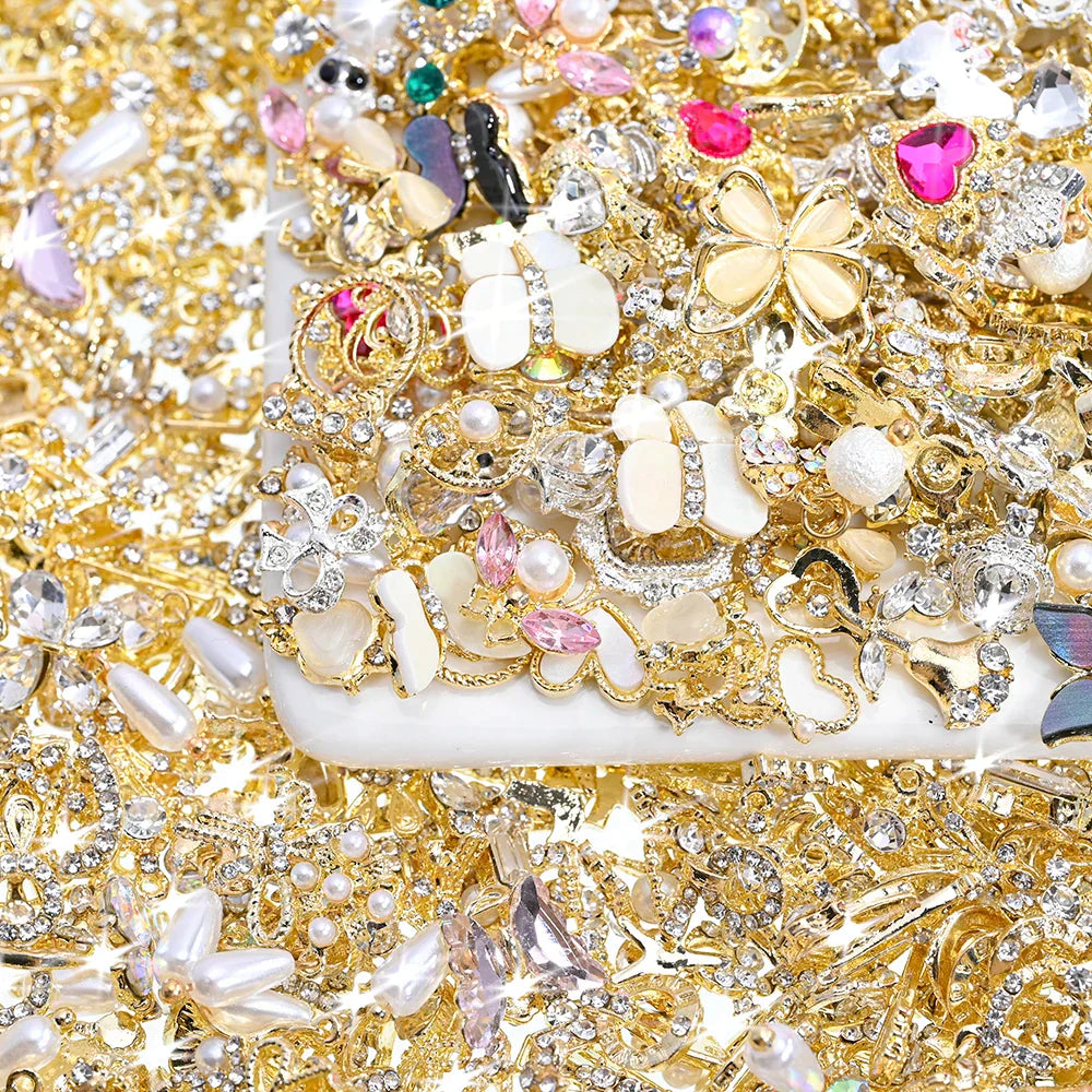 50pcs 3D Nail Art Charms