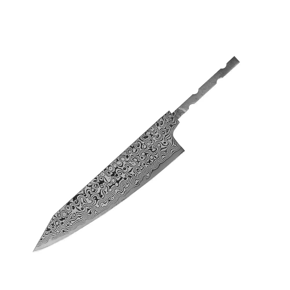 Damascus Steel Knife Blank