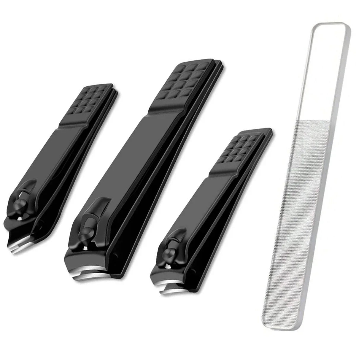 4Pcs Stainless Steel Nail Clipper Set