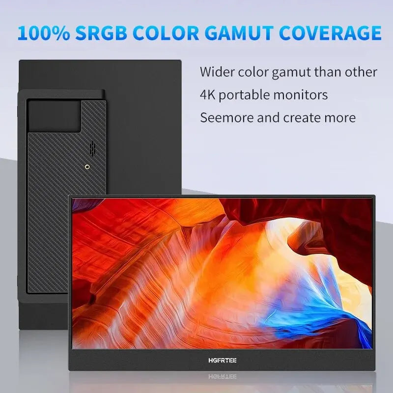 HGFRTEE 14" 4K Monitor